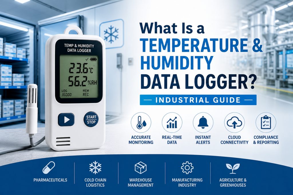 What Is a Temperature & Humidity Data Logger? Industrial Guide
